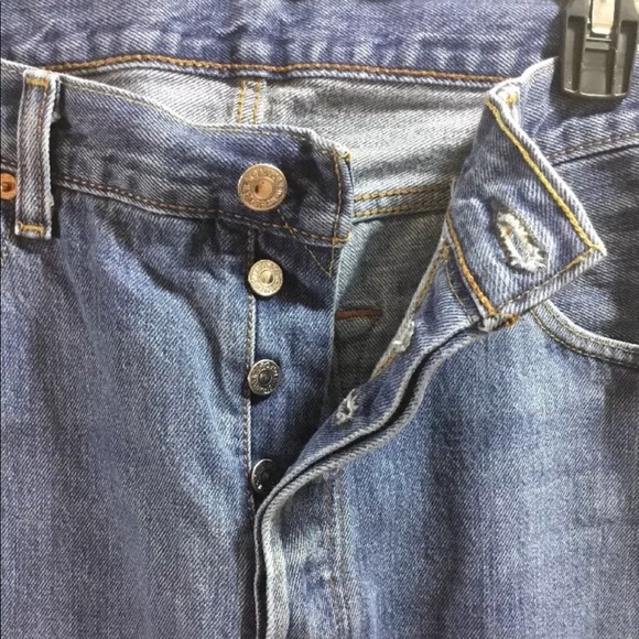 Levi’s 501 36x30 classic straight leg denim jeans - Picture 1 of 6